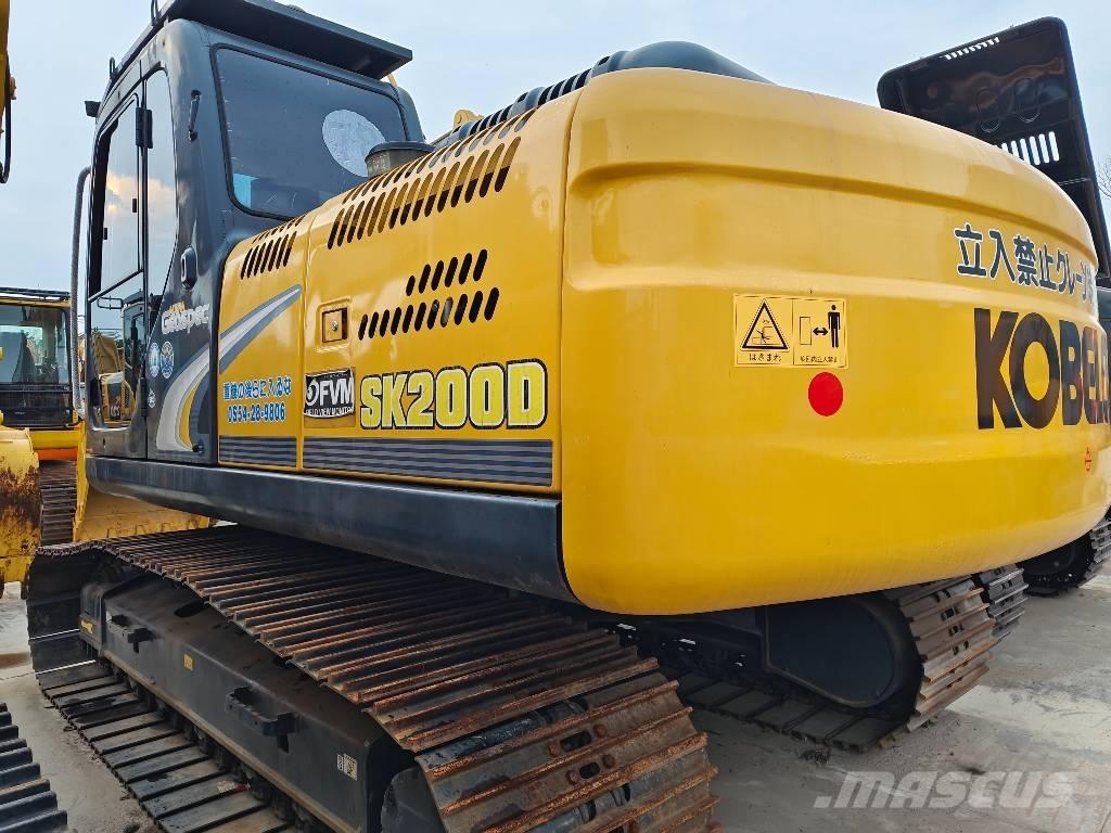 Kobelco SK 200 D Rupsgraafmachines