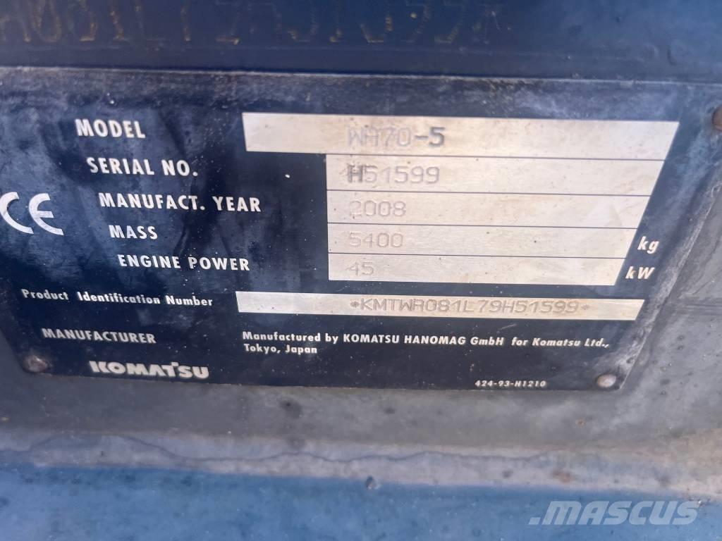 Komatsu WA 70-5 Miniladers