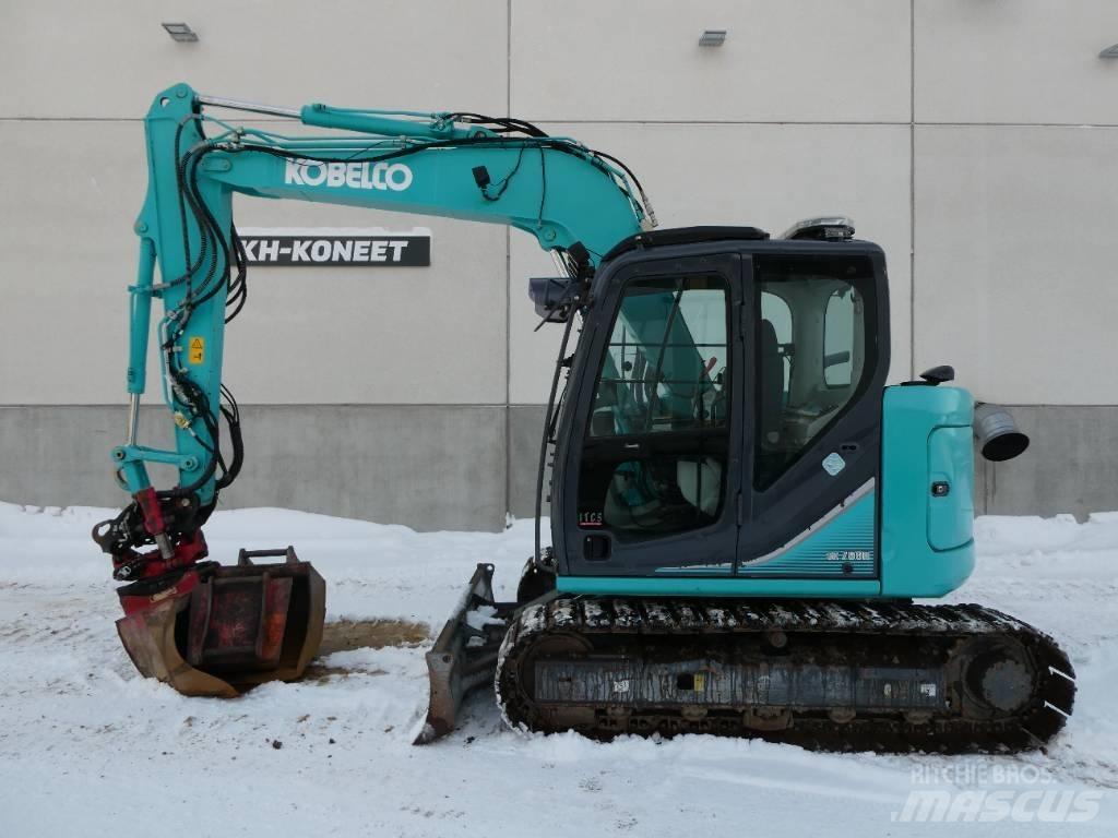 Kobelco SK 75 SR-3E Midigraafmachines 7t - 12t