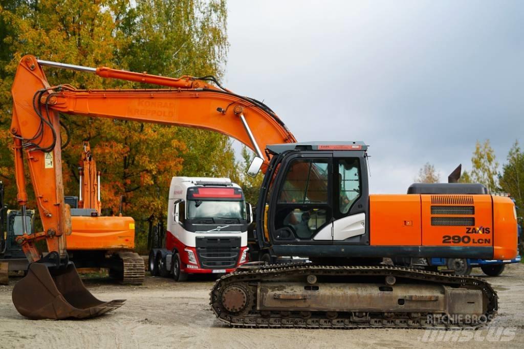 Hitachi ZX 290 Rupsgraafmachines