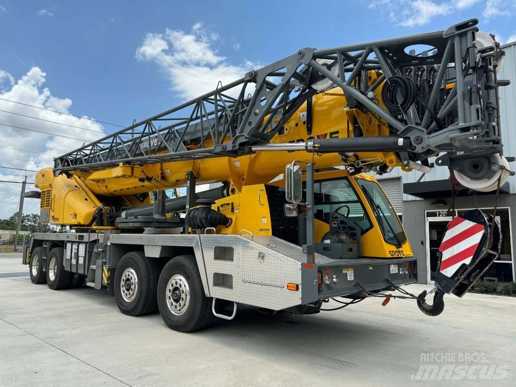 Grove TMS 9000-2 Vlakke laadvloer met kraan