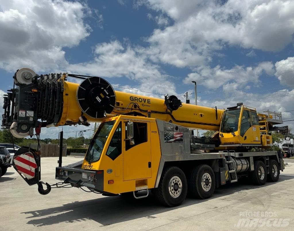 Grove TMS 9000-2 Vlakke laadvloer met kraan