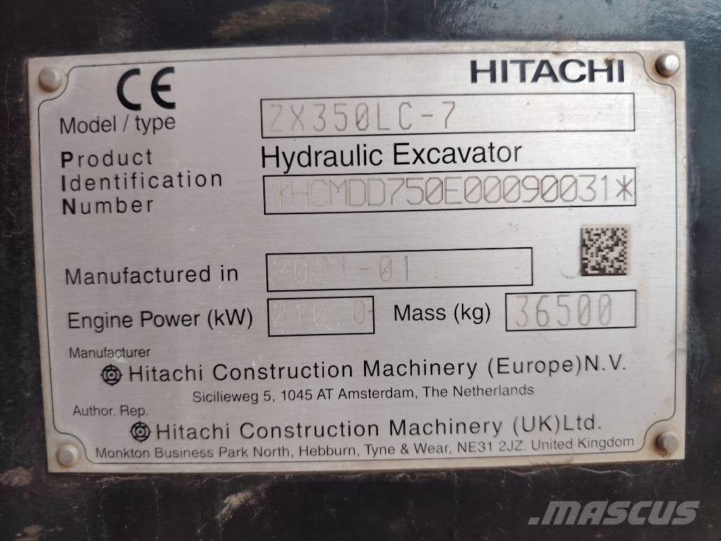 Hitachi 350LC Rupsgraafmachines