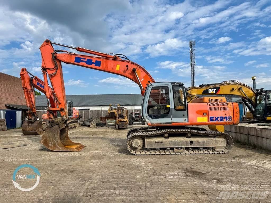 Fiat Hitachi EX215 Rupsgraafmachines