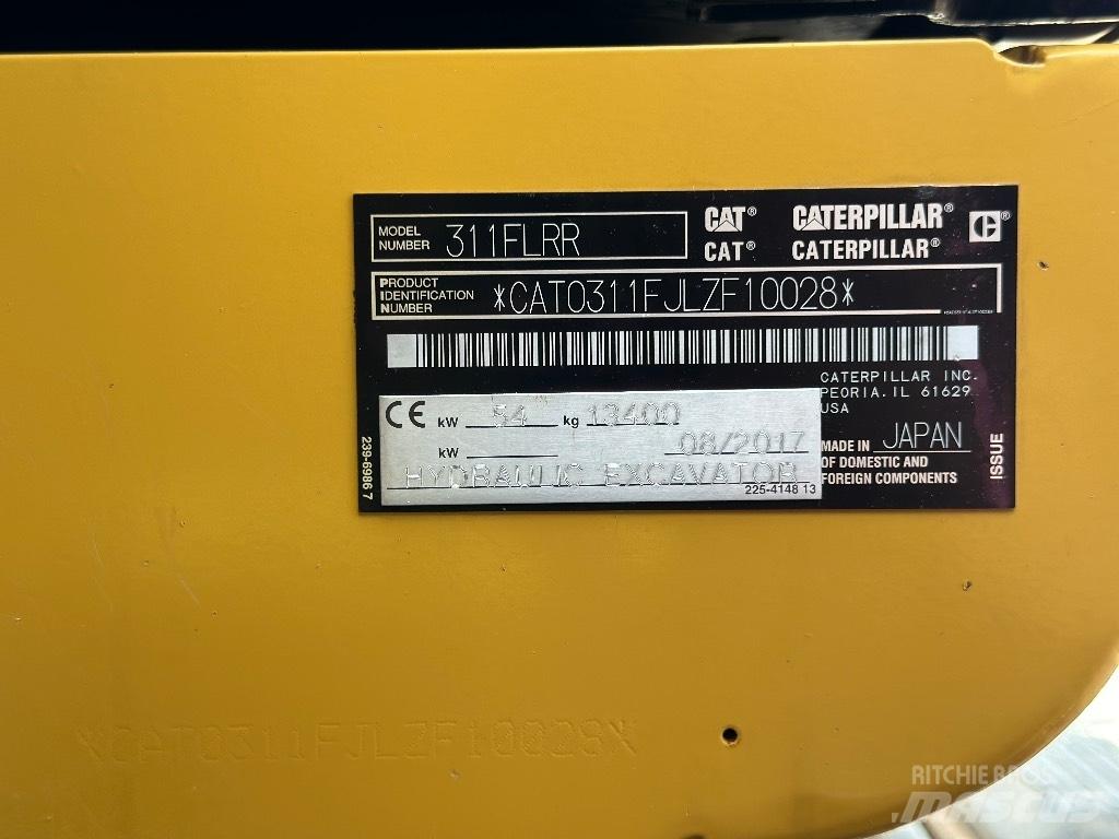 CAT 311 F LRR Rupsgraafmachines