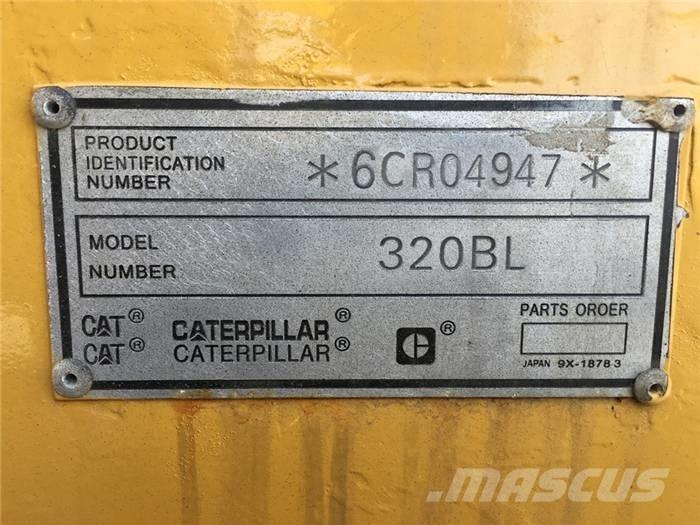 CAT 320 B L Rupsgraafmachines