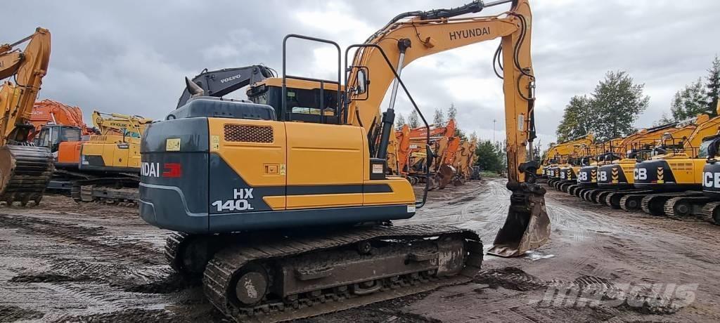 Hyundai HX 140 L Rupsgraafmachines