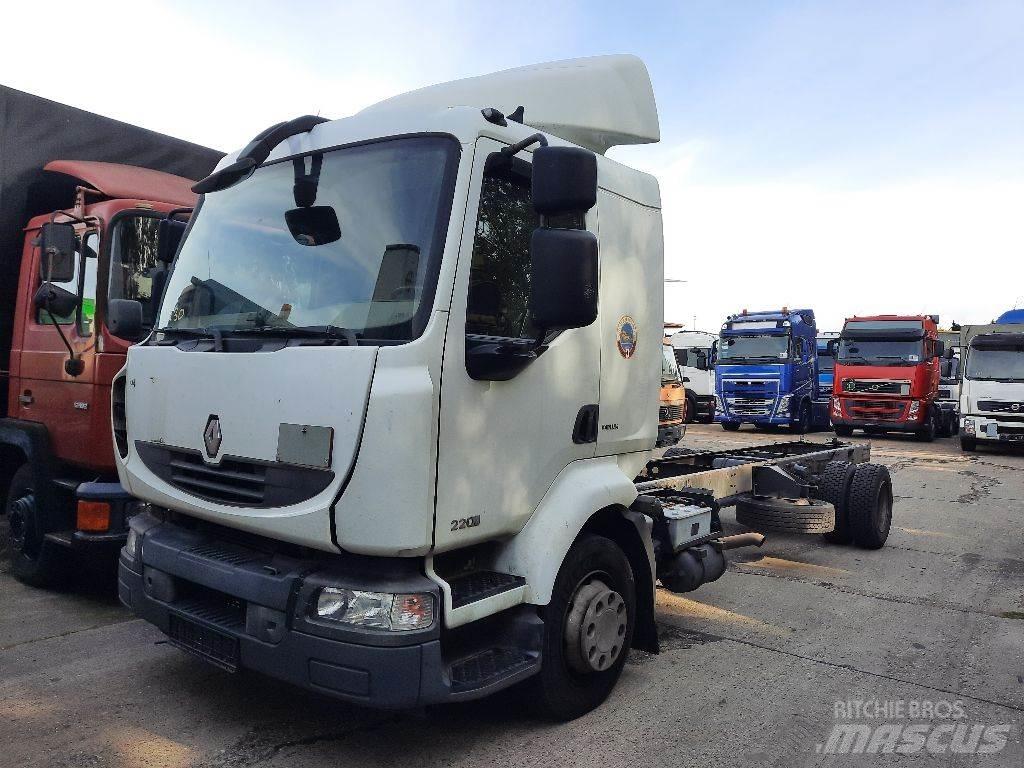 Renault MIDLUM 220 Chassis met cabine