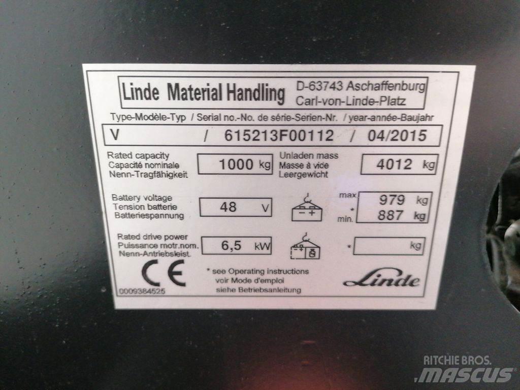Linde V-48 Orderpicker voor laag niveau
