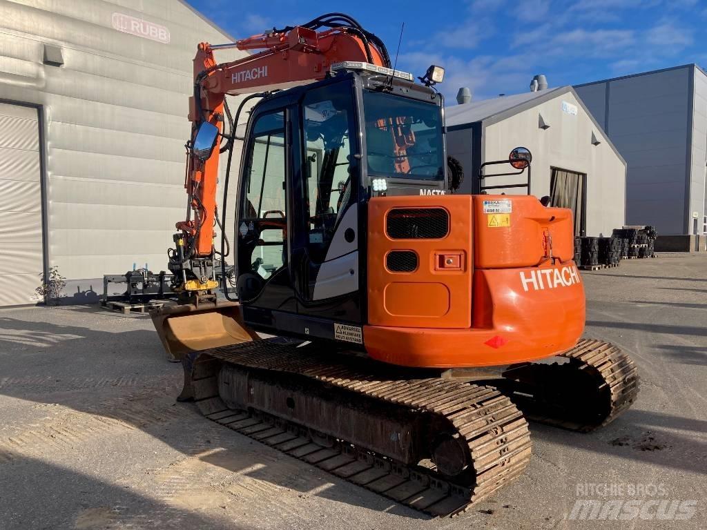 Hitachi ZX 85 US-5 Midigraafmachines 7t - 12t