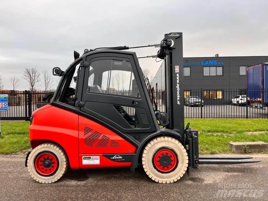 Linde H50T-02 LPG heftrucks