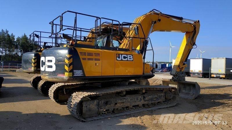 JCB JS220LC Rupsgraafmachines