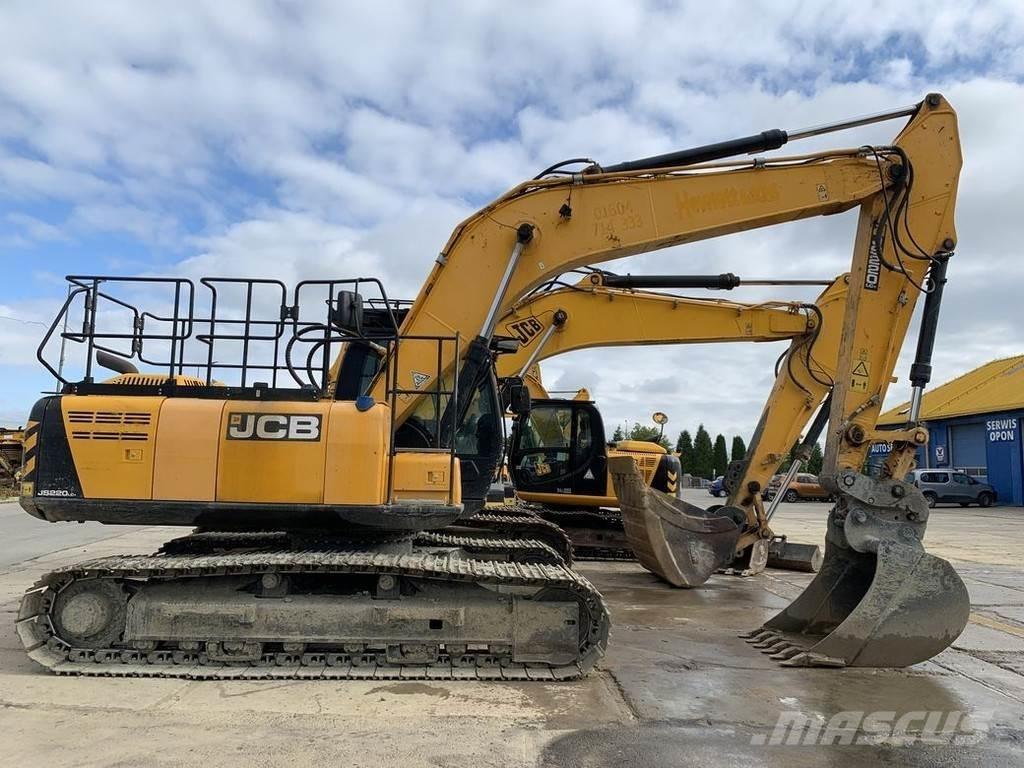 JCB JS220LC Rupsgraafmachines