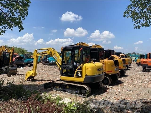 Komatsu PC 56 Rupsgraafmachines