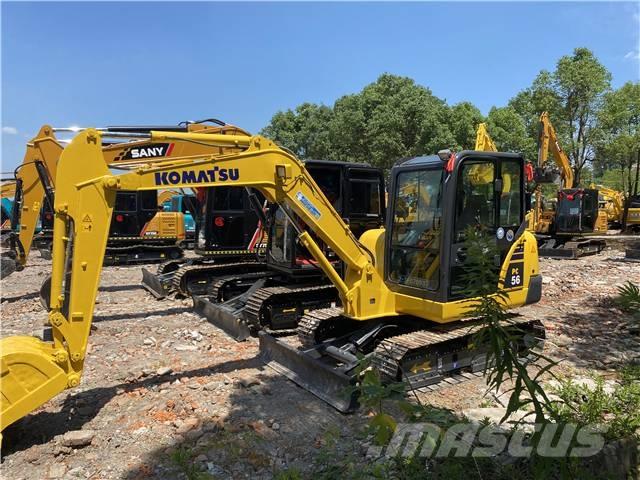 Komatsu PC 56 Rupsgraafmachines