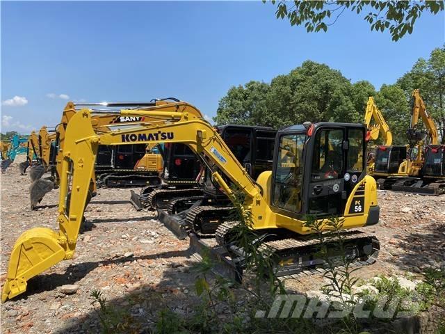 Komatsu PC 56 Rupsgraafmachines