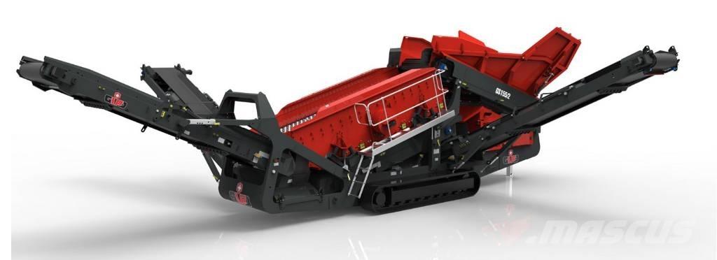 GIPO GS155/2 Mobiele zeefinstallaties