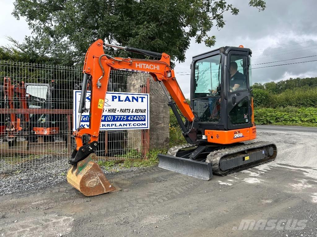Hitachi ZX 26 U-6 Minigraafmachines < 7t