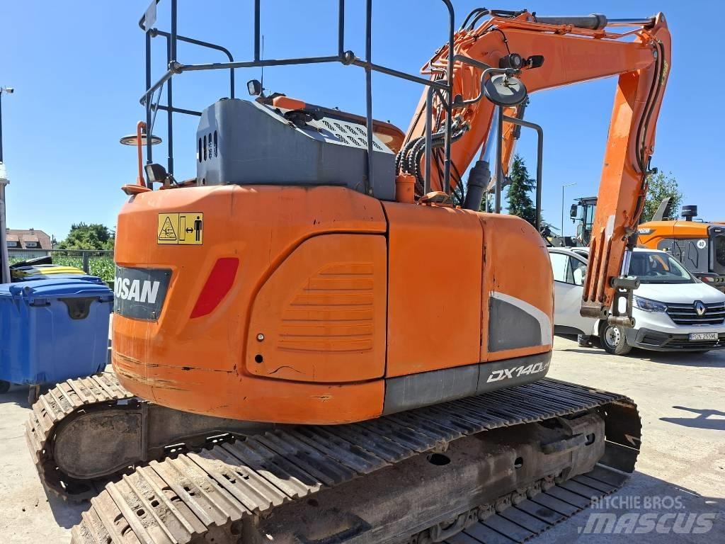 Doosan DX 140 LCR Rupsgraafmachines