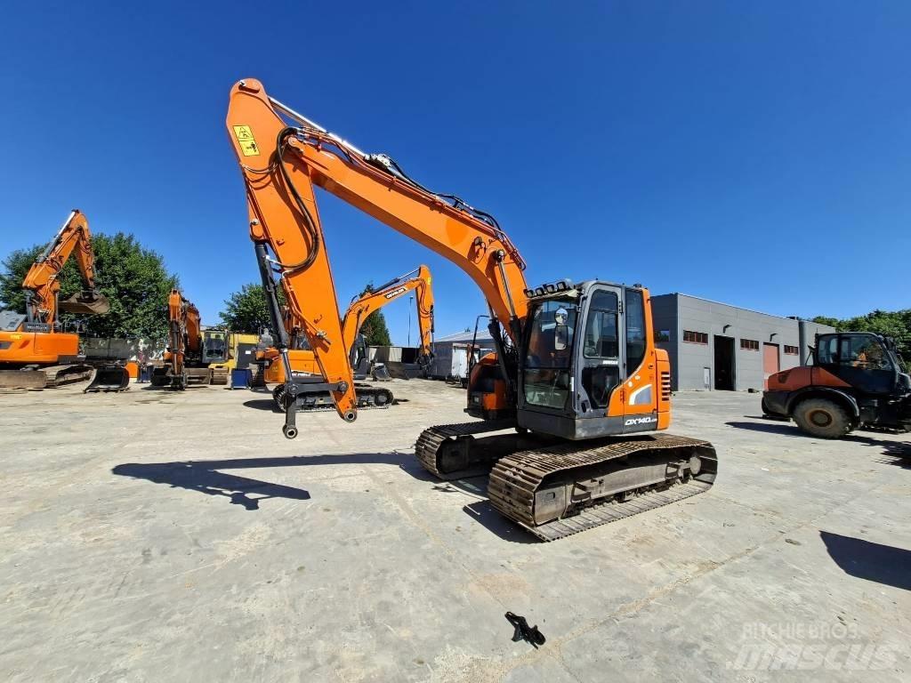 Doosan DX 140 LCR Rupsgraafmachines