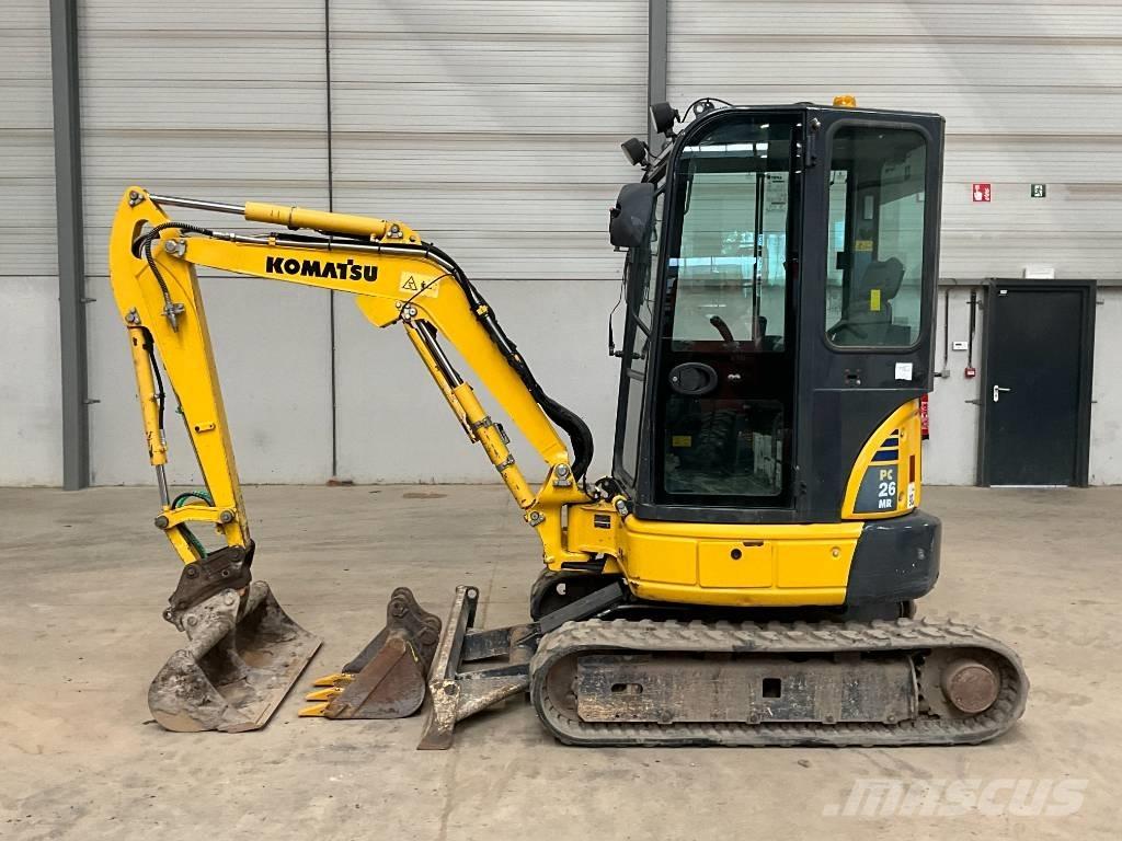 Komatsu PC 26 MR-3 Minigraafmachines < 7t