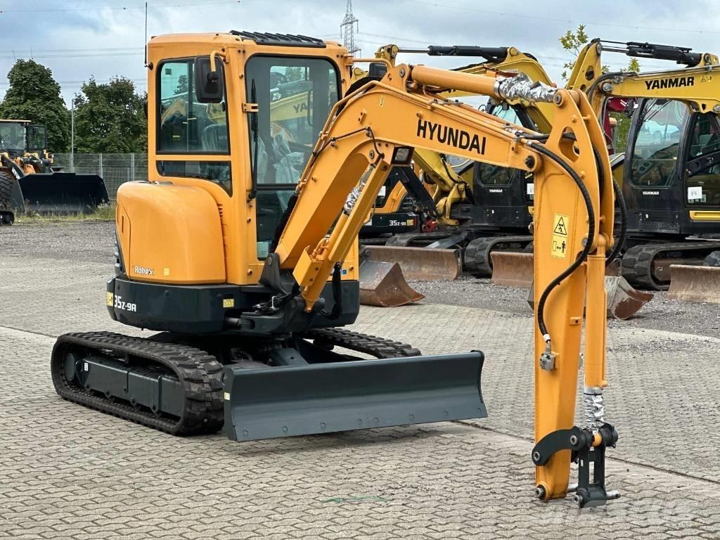 Hyundai R35Z 9A Minigraafmachines < 7t