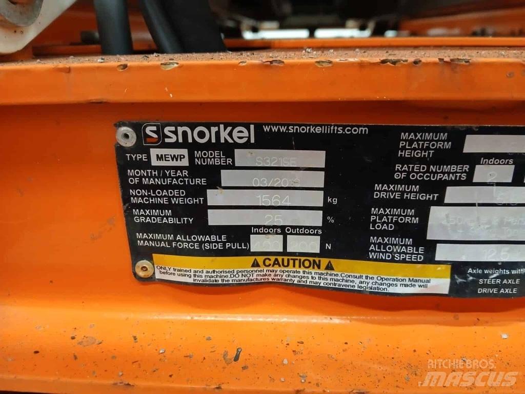 Snorkel S 3219 E Schaarhoogwerkers