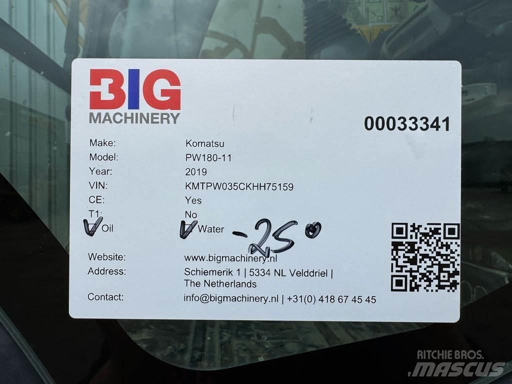 Komatsu PW180-11 Wielgraafmachines