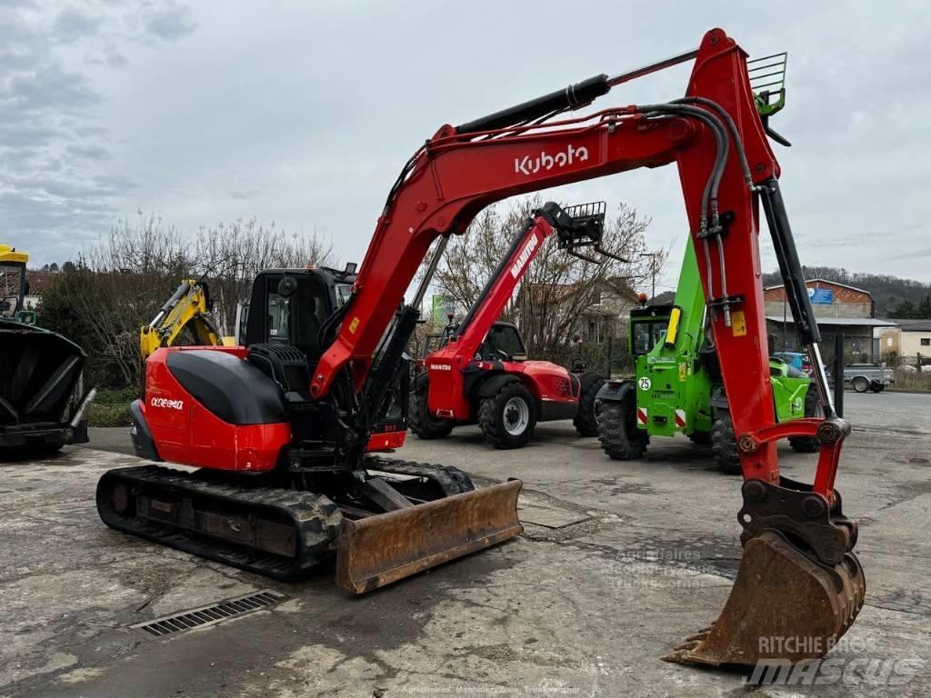 Kubota KX 080-4 Midigraafmachines 7t - 12t