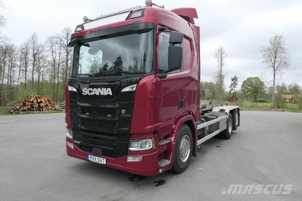 Scania R00B6x2*4NB Vrachtwagen met containersysteem