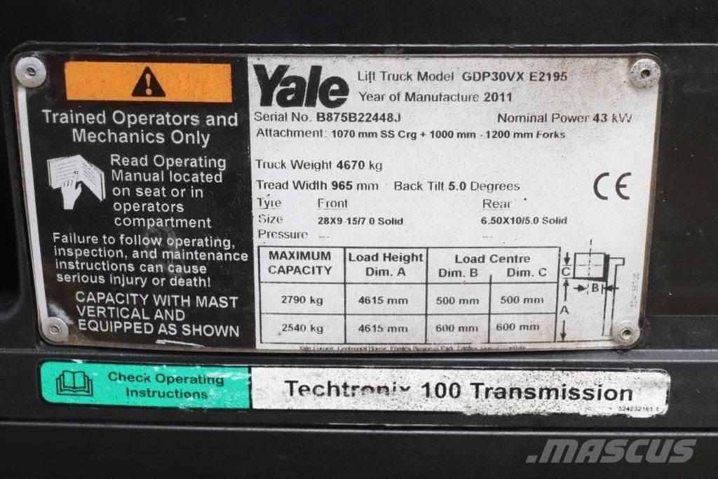 Yale GDP30VX Diesel heftrucks