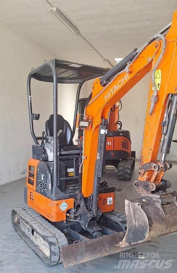 Hitachi ZX19U Minigraafmachines < 7t