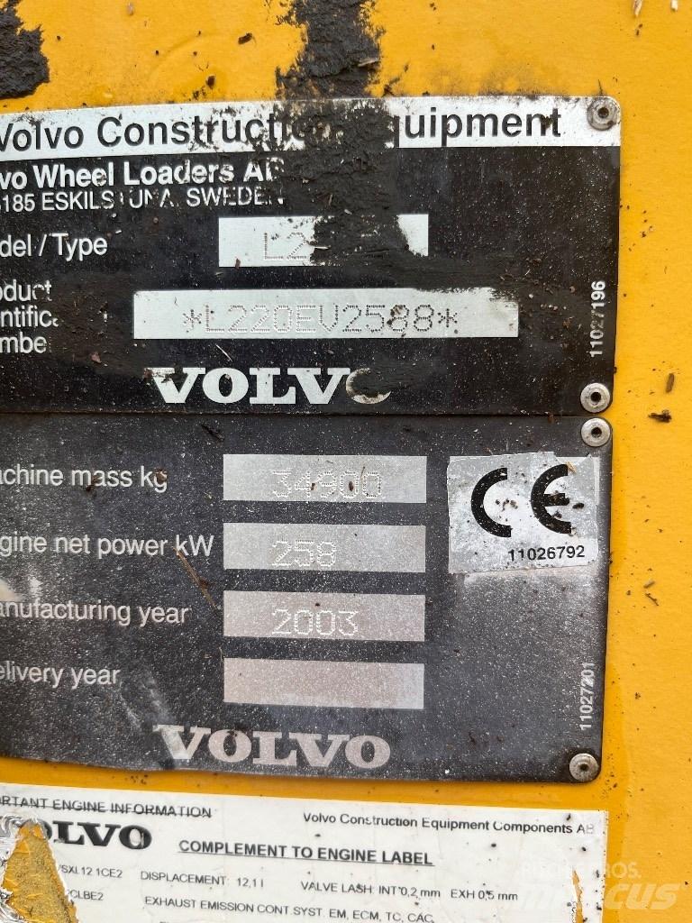 Volvo L 220 E Wielladers