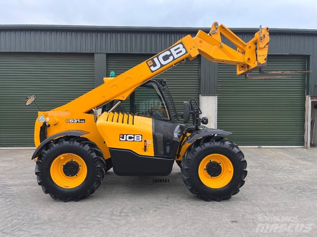JCB 531-70 Agri Verreikers voor landbouw