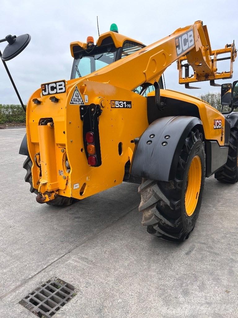 JCB 531-70 Agri Verreikers voor landbouw