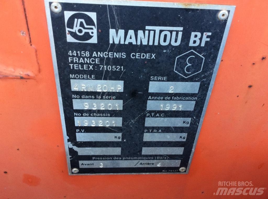 Manitou 4 RM 20 HP Transmissie