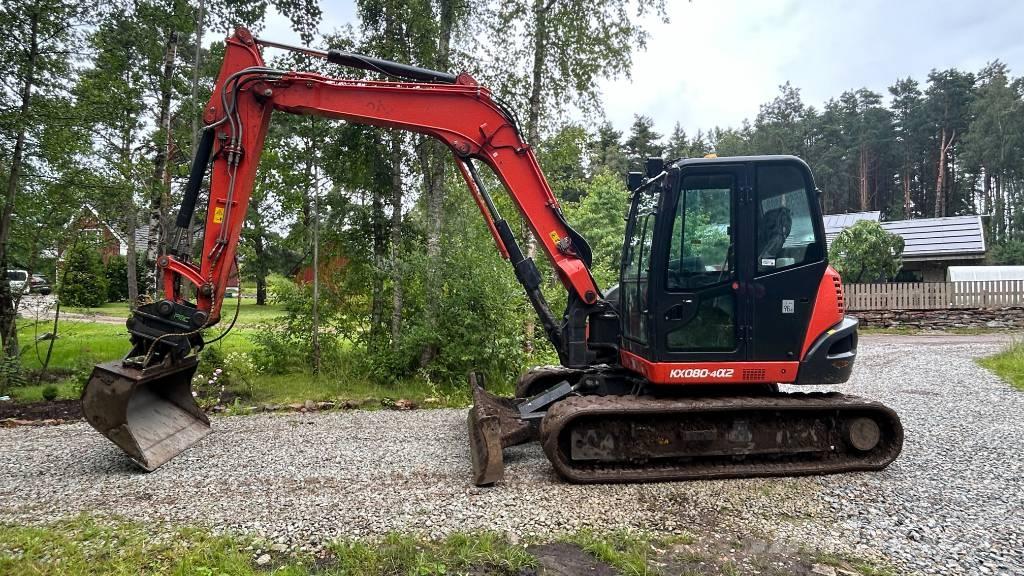 Kubota KX 080-4 CX Midigraafmachines 7t - 12t