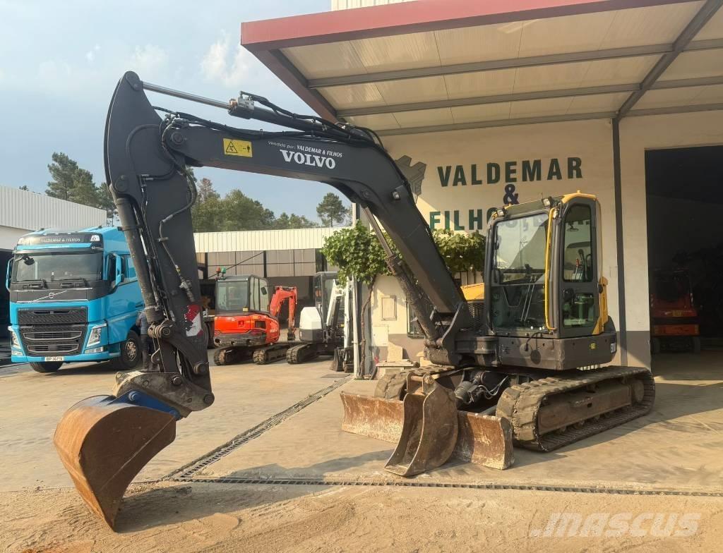 Volvo ECR 88 D Midigraafmachines 7t - 12t