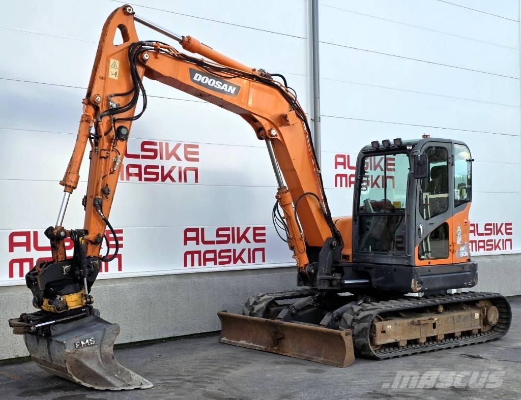 Doosan DX 80 R Midigraafmachines 7t - 12t