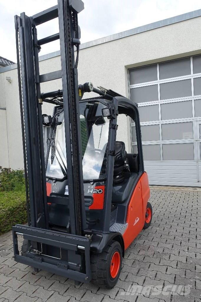 Linde H20T-01 LPG heftrucks