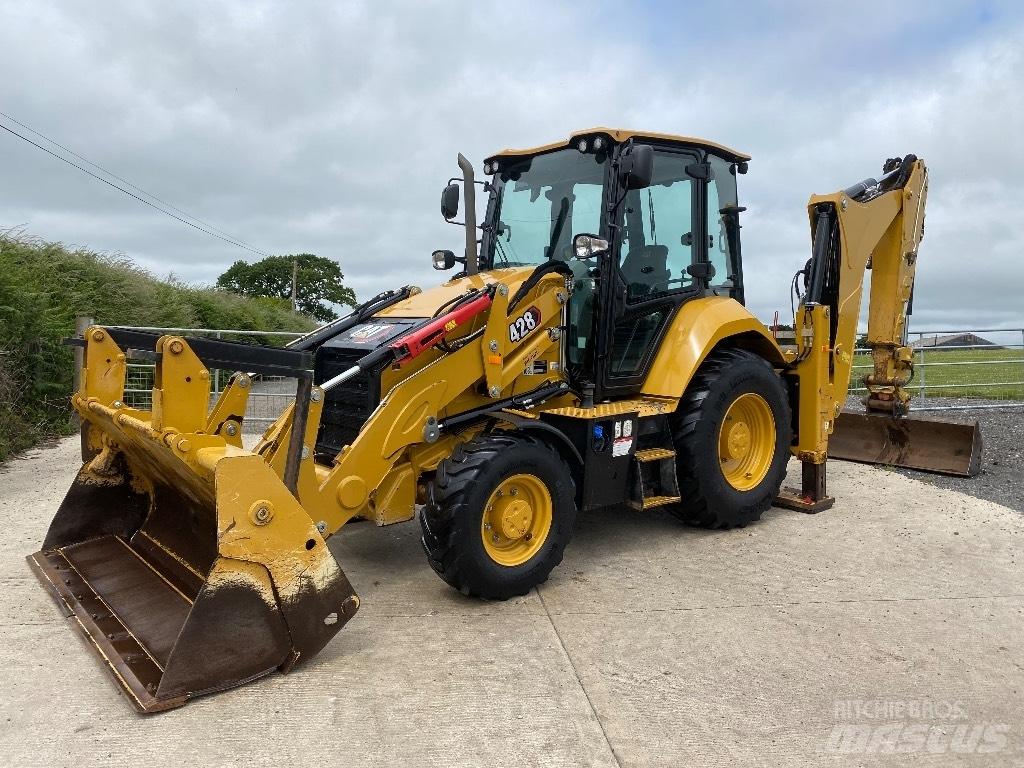 CAT 428 Graaf-laadcombinaties