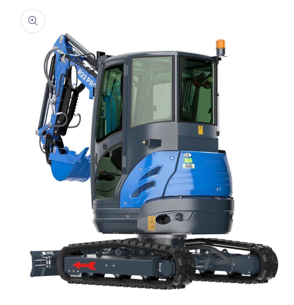 Rippa R22 PRO Minigraafmachines < 7t