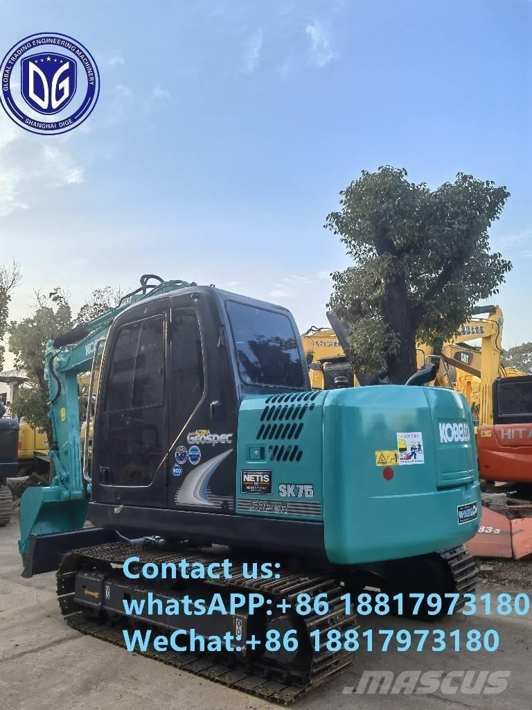 Kobelco SK75-8 Rupsgraafmachines