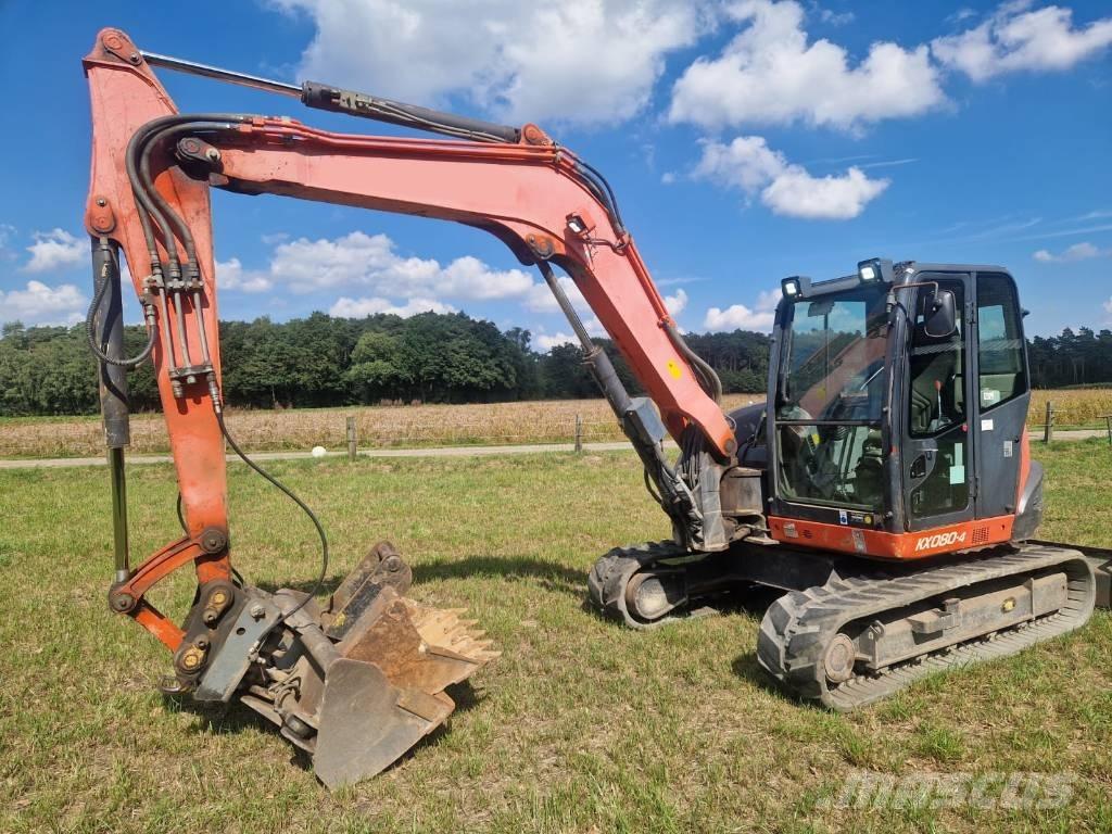 Kubota KX 080-4 Midigraafmachines 7t - 12t