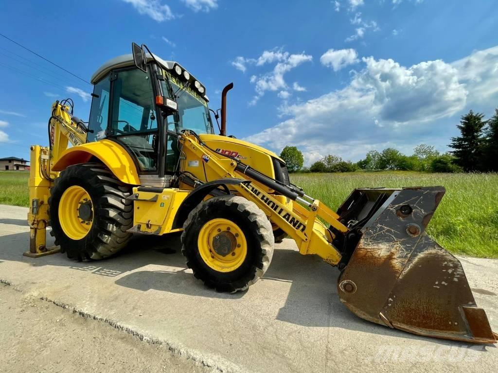 New Holland B 100 C Graaf-laadcombinaties