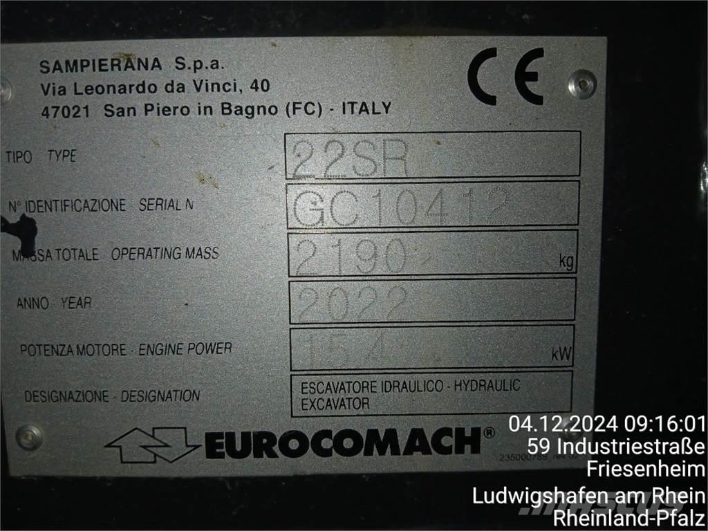 Eurocomach 22SR Minigraafmachines < 7t