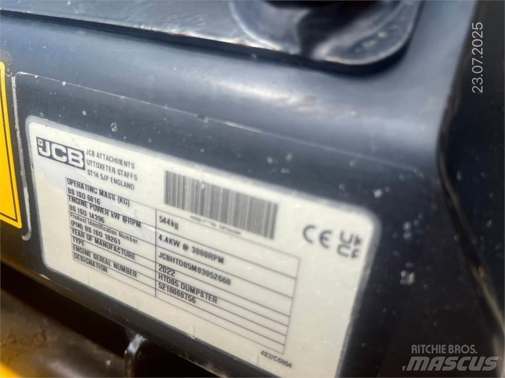 JCB HTD5 Mini Dumpers