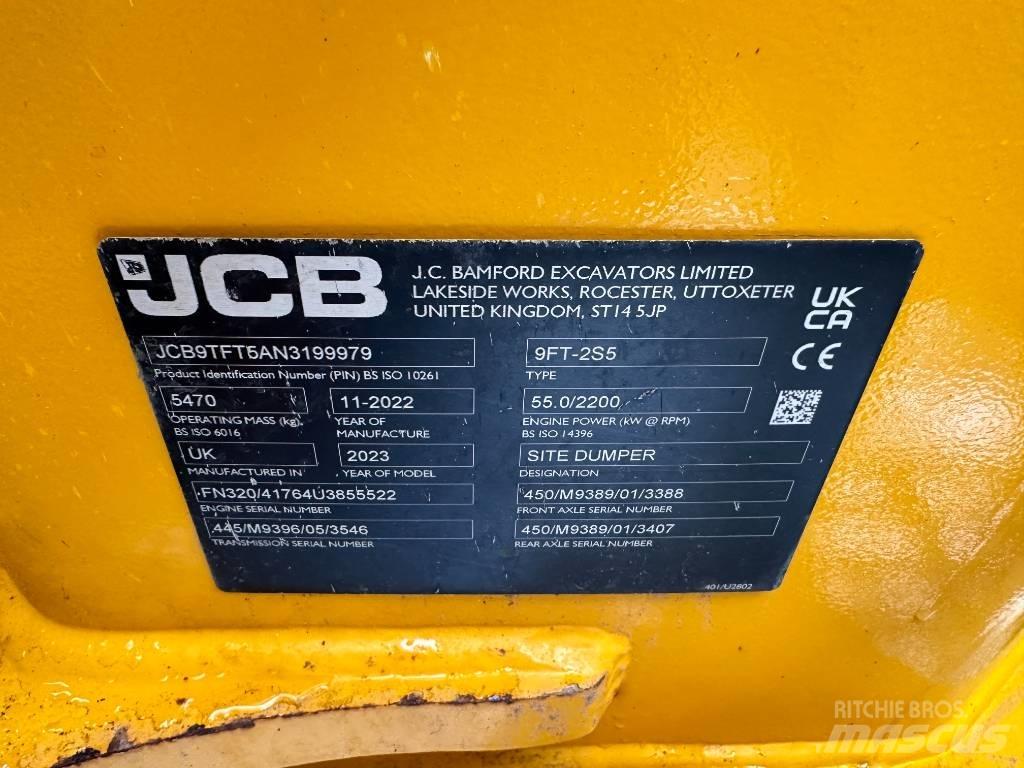 JCB 9 Ton Dumper Mini Dumpers