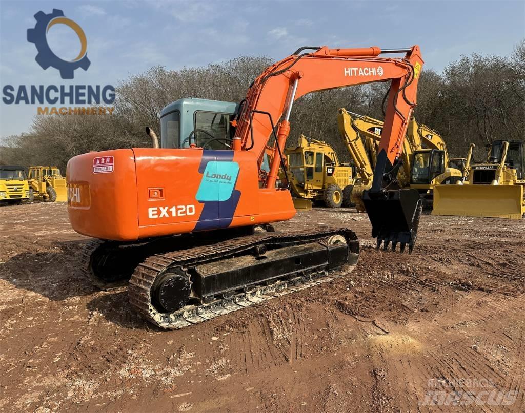 Hitachi EX 120 Rupsgraafmachines