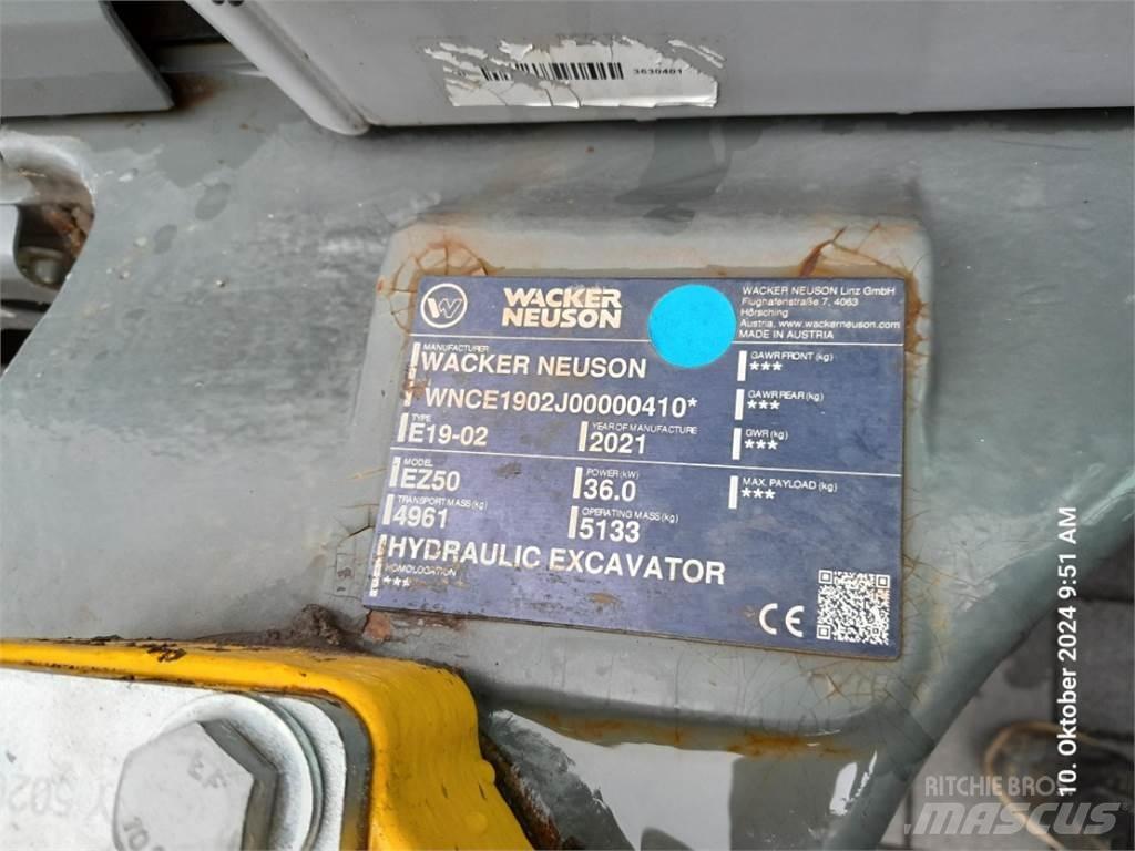 Wacker Neuson EZ50 Minigraafmachines < 7t